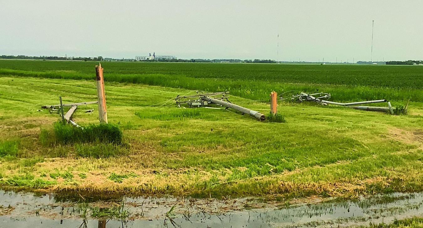 broken poles