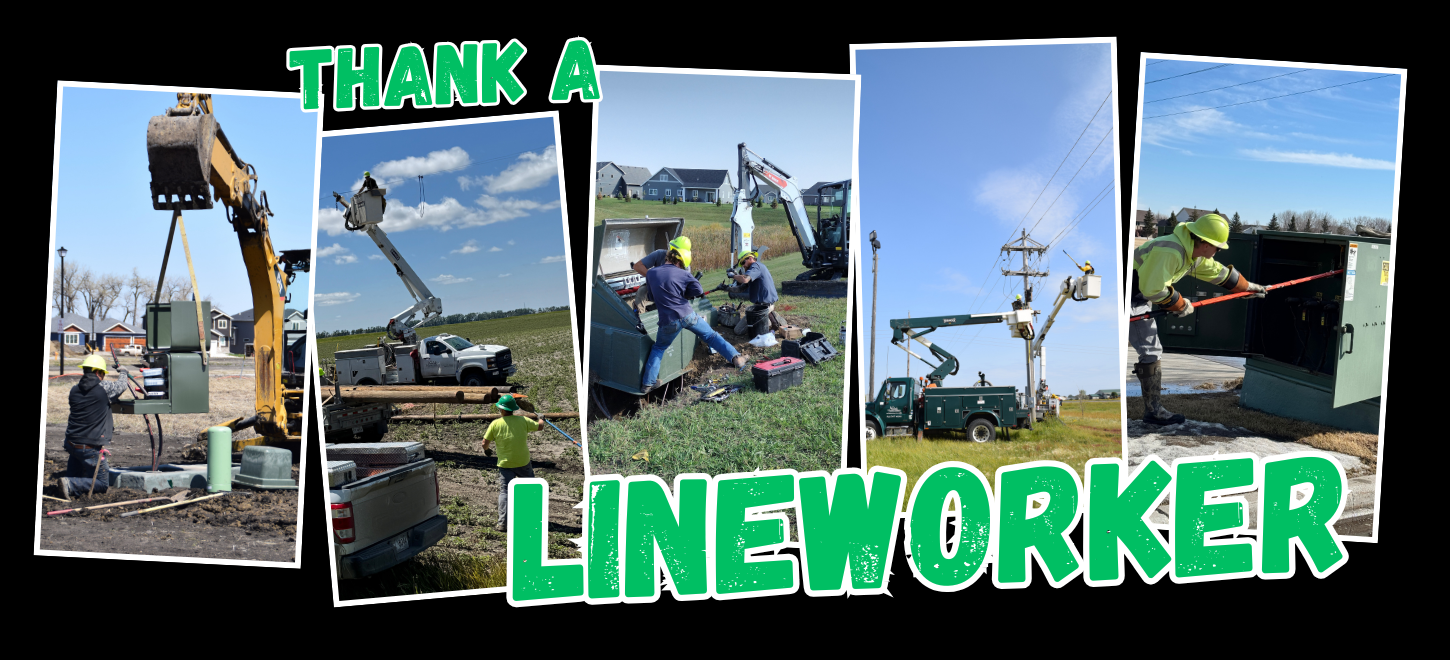 Thank  lineworker