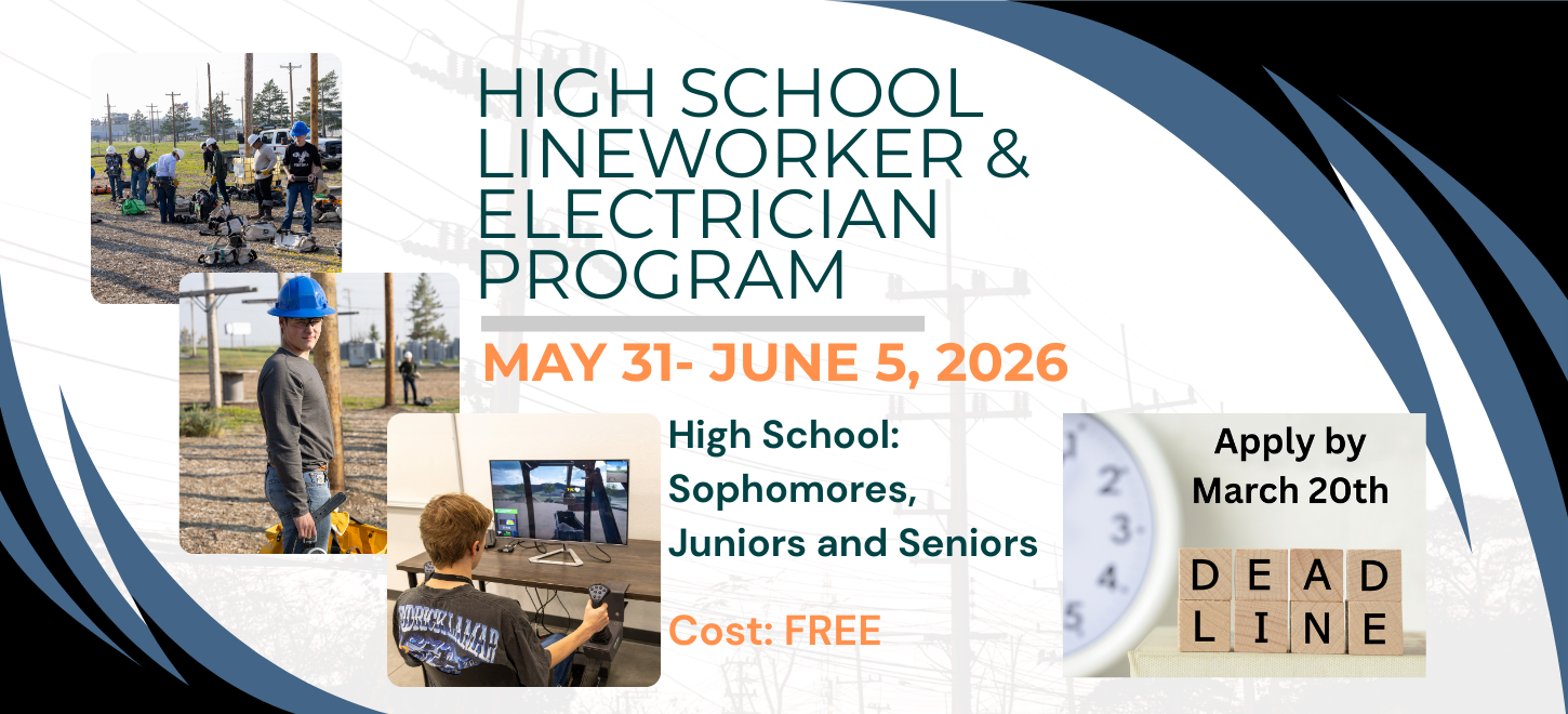 2026 High School Line worker & Electrician Program